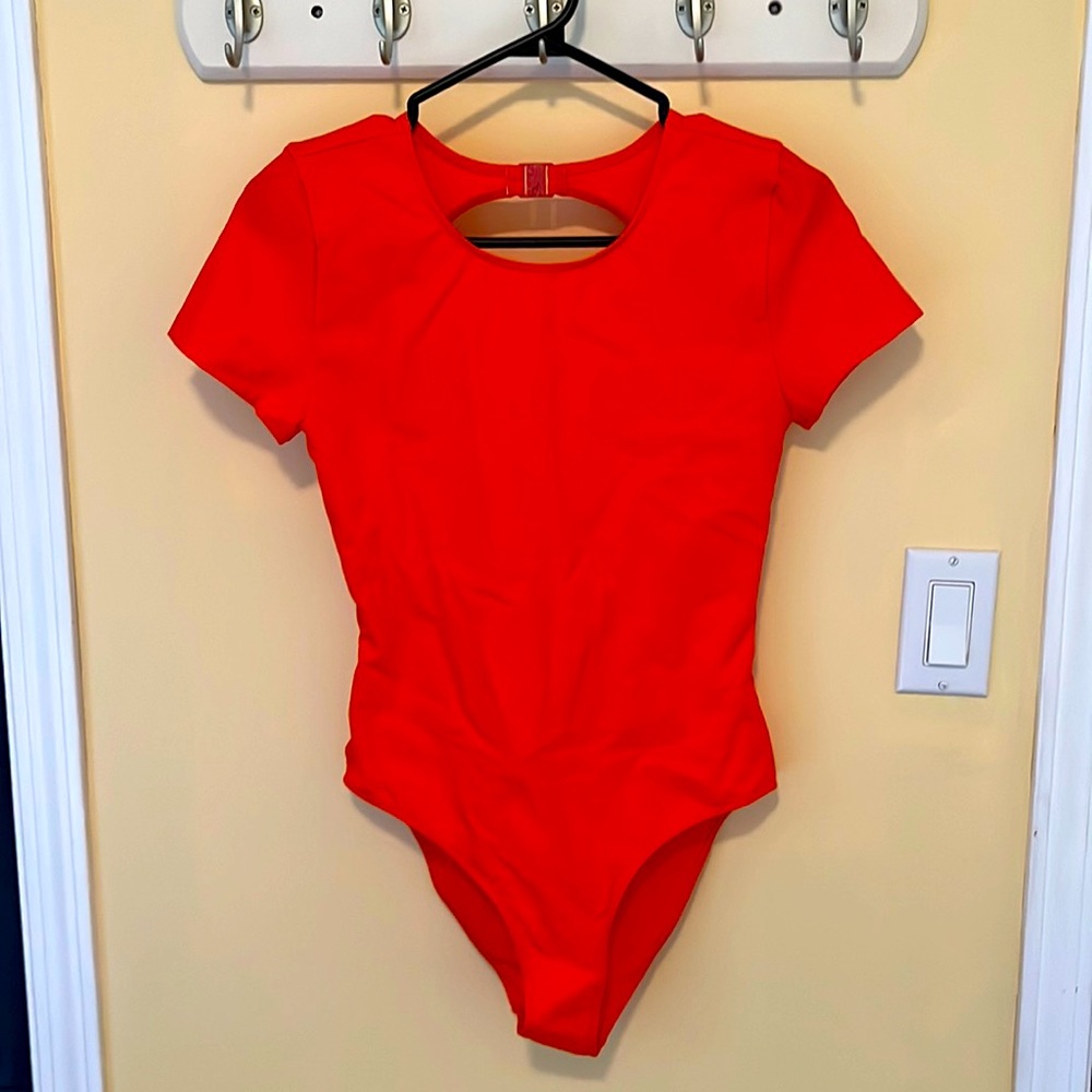 Babaton One Piece Swimsuit Sz M